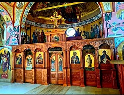 Detalj carskih vrata sa pozlatom