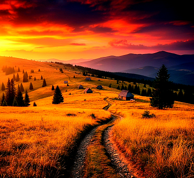 Prekrasna priroda Zlatibora sa gustim šumama i cvjetnim livadama. Zlatibor je pravi planinski raj za ljubitelje čistih livada.